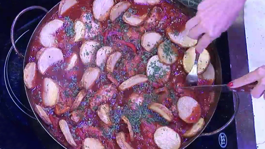 Pollo a la portuguesa
