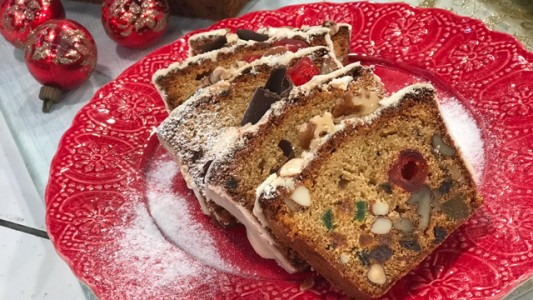 Budín navideño bajas calorías