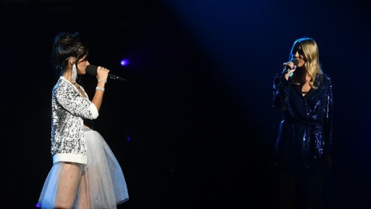 Shows en vivo #TeamTini: Juliana y Isabel cantan "Wrecking ball" de Miley Cyrus