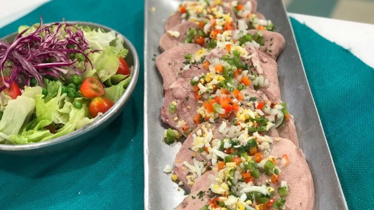 La mejor lengua a la vinagreta para Navidad