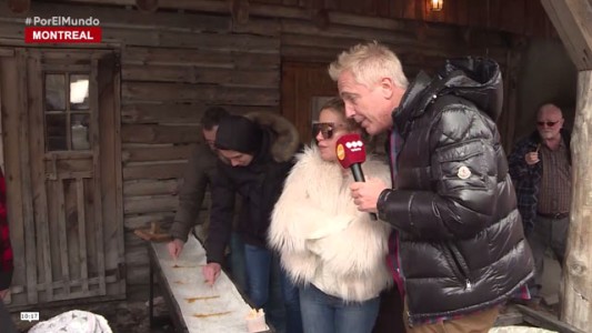 Marley y Flor Peña se divierten en Montreal