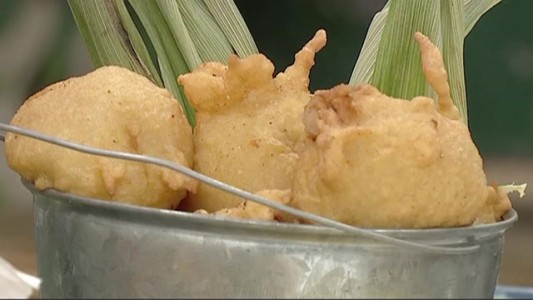 Buñuelos de choclo