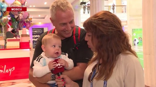 Mirko está en la juguetería más grande de Rusia