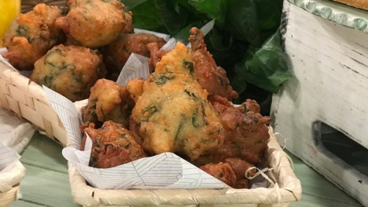 Deliciosos buñuelos de acelga