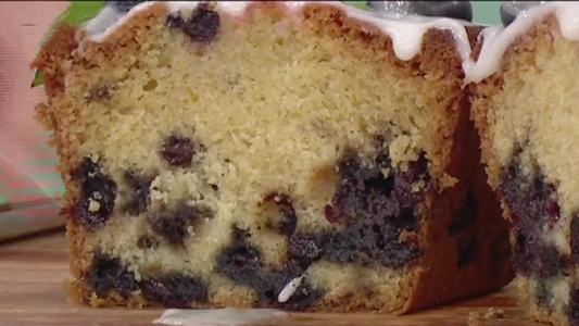 El ingrediente secreto del budín de arándanos