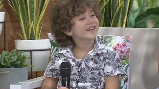 La primera entrevista de Momo, el hijo de Jime Barón