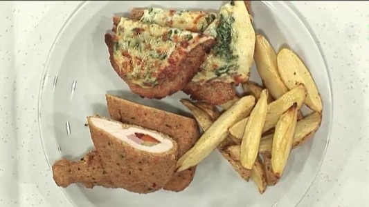 Show de milanesas de pollo