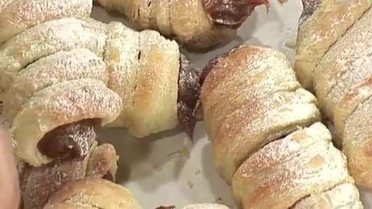 Súper cañoncitos de dulce de leche