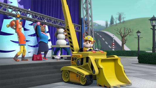 Un pingüino entrometido