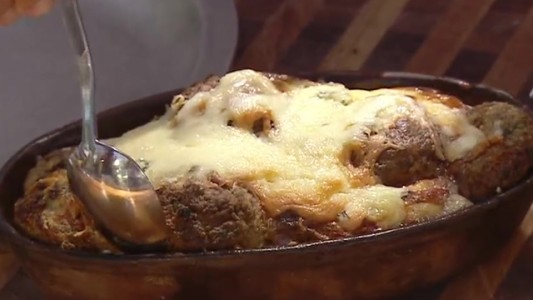 Buñuelos de pollo asado y espinaca a los 4 quesos