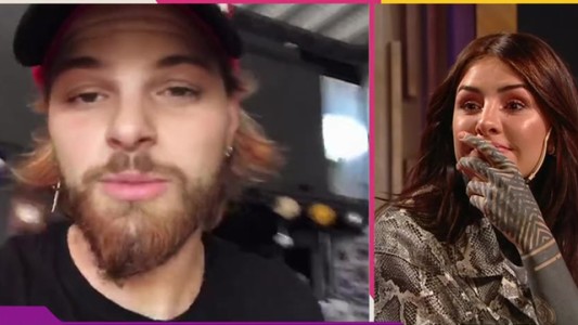 El novio de Cande Tinelli la manda al frente