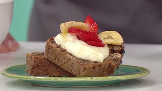 Budín ideal para arrancar las mañanas