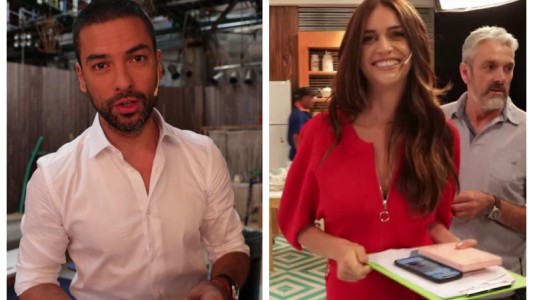 Así vivieron Zaira y El Chino los minutos previos al primer programa