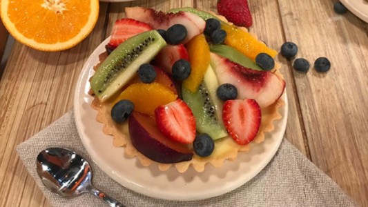 El gran secreto de la tarta de frutas light