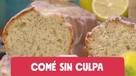 Budín de limón bajas calorías