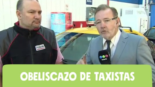 Manifestación de taxistas