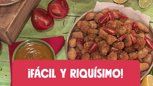 Cubos de pollo