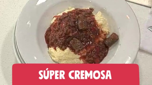 Gran polenta con bolognesa