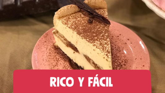 Tiramisú casero