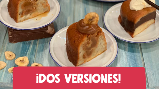 Budín de pan doble