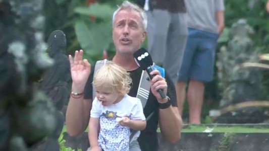 Las piletas del Rey de Indonesia