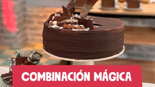 Súper torta doble de chocolate y dulce de leche