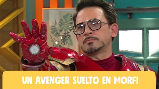 ¡Iron man en vivo!