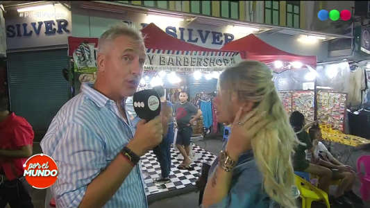 Marley y Wanda recorren la picante noche tailandesa