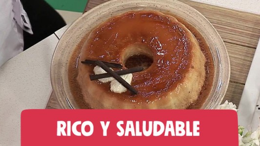 Flan light de coco