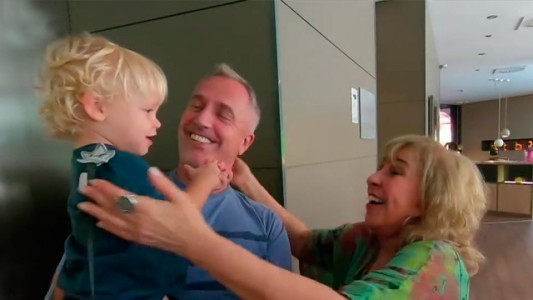 Así fue el encuentro entre Mirko, Georgina y Anamá