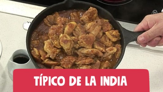 Curry de pollo
