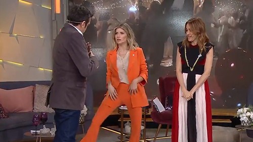 Laurita le dio clases de baile a Mauro pero algo falló