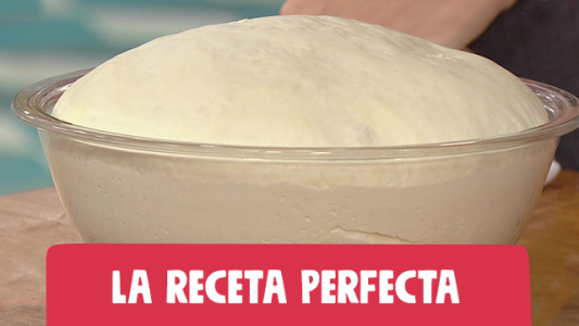 Masa de pizza con 24 horas de leudado