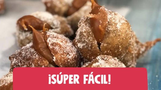 Increíbles buñuelos de banana asada