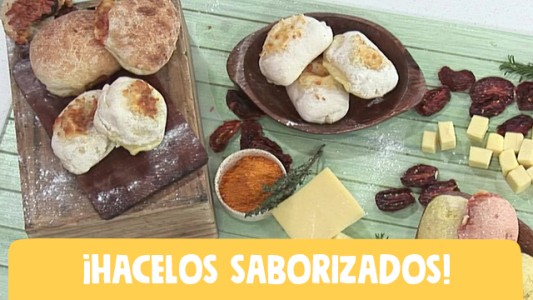 Imperdibles pancitos caseros rellenos