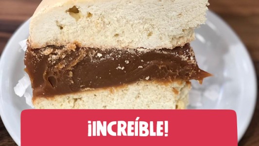Alfajor de maicena XXL