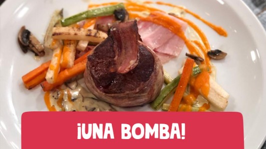 Lomo envuelto en panceta