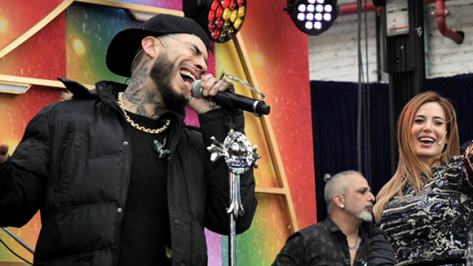 Así fue el show de Ulises Bueno en La Peña