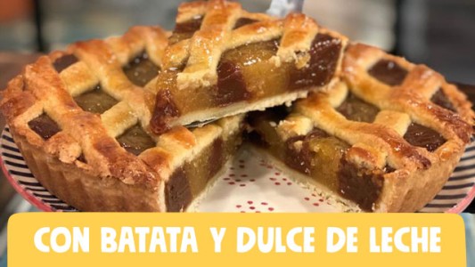 Pasta frola doble sabor
