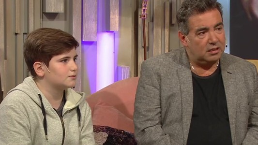 El vínculo de Diego Pérez y su hijo Nicolás