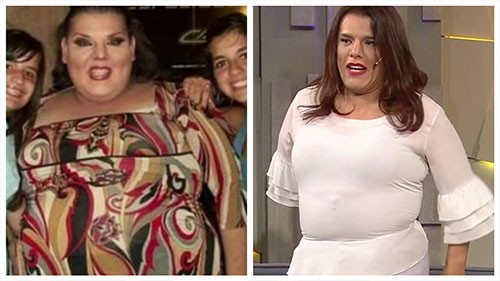 El impactante cambio físico de Costy