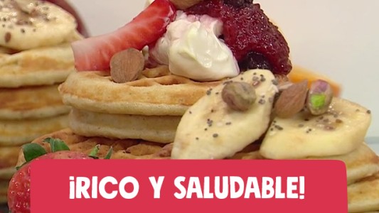 Hot cakes saludables