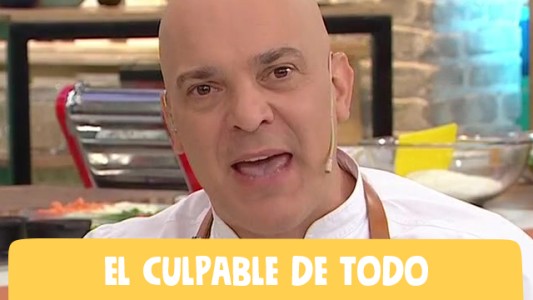 ¿Por qué se cayó la torta del Chino Leunis?
