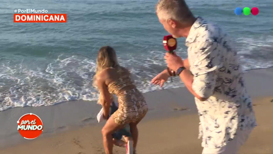 ¡Mirko casi se pierde en la playa!
