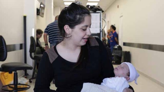 Conocé a Jazmín, la bebé que interpreta a Victoria