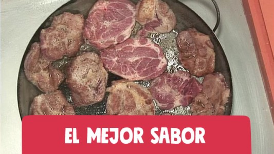 Tremenda bondiola  a la mostaza
