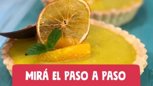 Deliciosa tarta cítrica