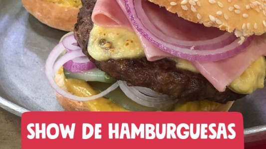 Hamburguesas caseras y con roquefort