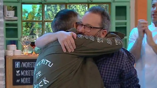 El llanto de Gerardo Rozín en vivo