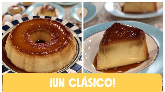 Flan casero clásico